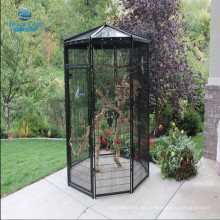 8&#39;H x 7&#39;W a pie en jaula para aves aviar 8 lados recinto exterior patio trasero aviaries coop